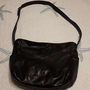 Black Leather Handbag